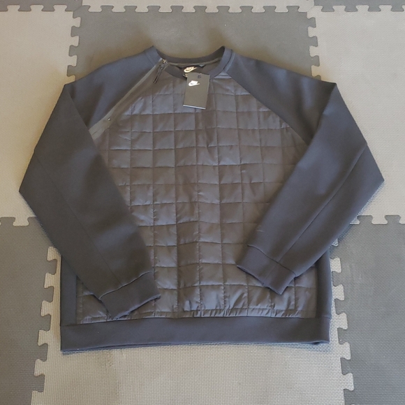 NWT NIKE SPORTWEAR PULLOVER  CREW BV3697-010 - Picture 2 of 11